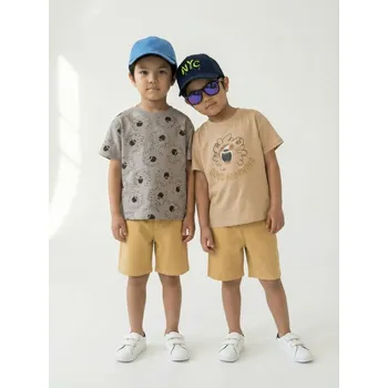 Sinsay - Trička 2 kusy - béžová - 863HR-08X - 863HR-08X-110