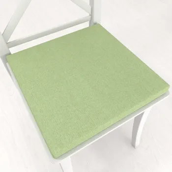 Podsedák Čtvercový podsedák BKW-252 Světle zelený žíhaný - 38x38x3 cm