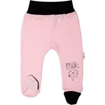 Kojenecký body Baby Nellys Kojenecké polodupačky, růžové - Baby Little Star | Velikost koj. oblečení: 56 (1-2m)