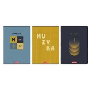 Set školních potřeb Zeszyt do nut A4/16K pięciolinia (10szt) HERLITZ