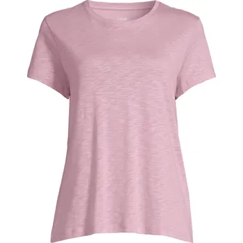 CASALL Dámské tričko Casall Soft Texture s krátkým rukávem FIALOVÁ