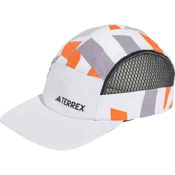 Kšiltovka ADIDAS Kšiltovka Terrex Climacool 5-Panel Graphic XS BÍLÁ|ORANŽOVÁ|ČERNÁ