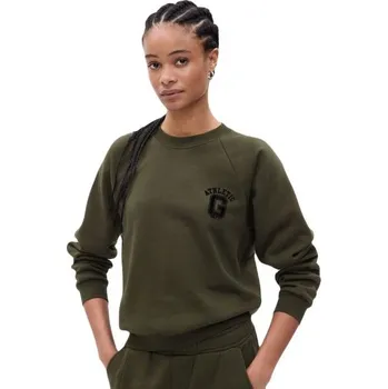 Dámská mikina Dámská mikina GAP NEW RAGLAN CREW XXL Khaki