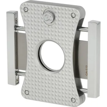 Humidor Doutníkový ořezávač Caseti Aston, chrome, 19mm