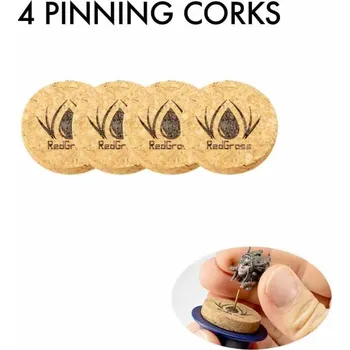 Modelářská barva RedGrass Games korkové držáky pro RGG360 v2