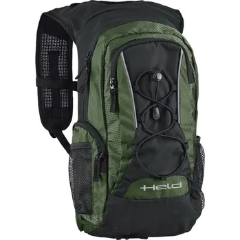 Zavazadlo na motocykl Held Held TO-GO2 lehký batoh 15 ltr military-zelený/černý Zelená