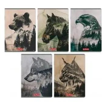 Set školních potřeb Zeszyt A5/60K linia Wild (10szt) HERLITZ