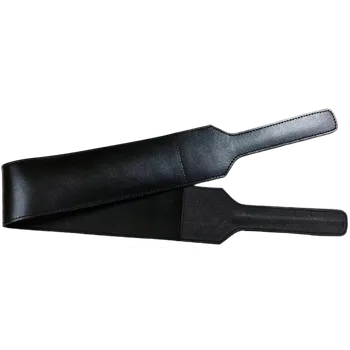 BDSM obojek ROUGE Leather Folded Open Paddle