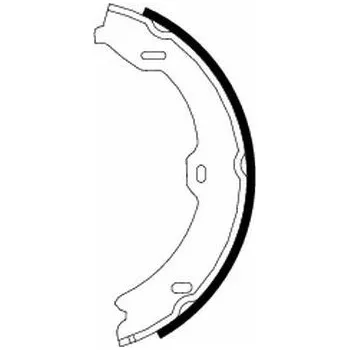 Brzdová čelist Sada brzdových čelistí, parkovací brzda PAGID H9940N