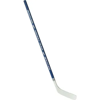 Hokejka Hokejka plastová s dýhou 147cm - modrá pravá