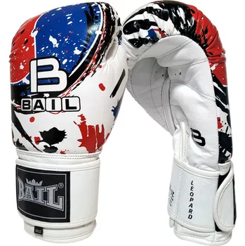 Boxerské rukavice Boxerské rukavice BAIL Leopard Image 02 14 oz. trikolora