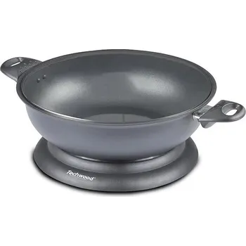 Pečicí pánev Techwood TWF306 elektrická WOK pánev + DOPRAVA ZDARMA