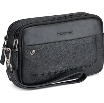 Pánská aktovka RONCATO Taška do ruky 2 comp. Alaska Černá (RV-41242201)