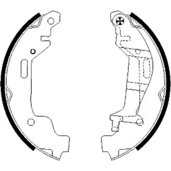 Brzdová čelist Sada brzdových čelistí PAGID H9475N