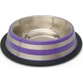 Miska pro psa Miska nerez stabilní fialová 0,8 l
