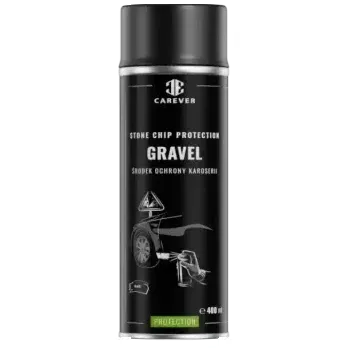 Odrezovač NOVOL CAREVER GRAVEL BLACK SPRAY - Černý ochranný prostředek 400ml