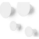 Sada 4 bílých nástěnných háčků Blomus Ponto ID_1291412