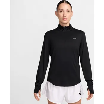 Dámské tričko Nike Swift Women's 1/4-Zip Running Top Black 12 (M)