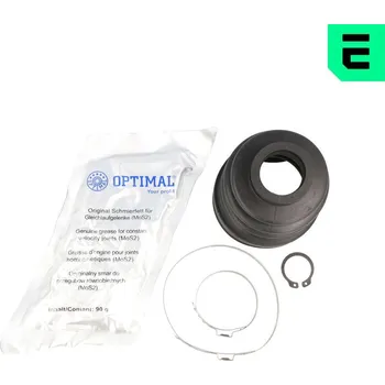 Hřídel nápravy Sada měchů, hnací hřídel OPTIMAL CVB-10387CR