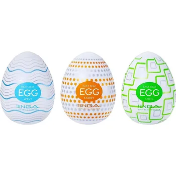 Tenga Egg Standard Set 1, sada masturbačních vajíček