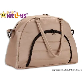 Baby Nellys Taška na kočárek Baby Nellys ® ADELA LUX - béžová