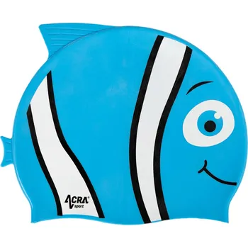 Plavecká čepice Dětská plavecká koupací čepice NEMO modrá