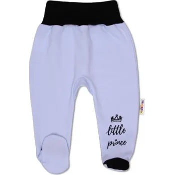 Kojenecké oblečení Baby Nellys Kojenecké polodupačky, Little Prince - modré | Velikost koj. oblečení: 68 (4-6m)
