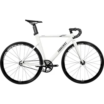 FABRICBIKE Aero - Fixie Bike hliníkový rám karbonová vidlice 28" - White BÍLÁ 2025