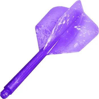 Příslušenství pro šipky Condor Letky Zero Stress - Small - Long - Marble - Purple CN486