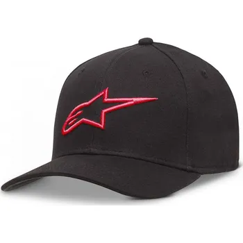 Kšiltovka Čepice - ALPINESTARS Ageless Curve Hat 2024 - Black/Red L/XL