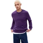 Pánský svetr GAP MAINSTAY CREW S Fialová