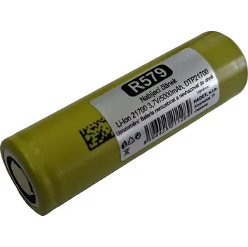 Článková baterie Nabíjecí článek Li-Ion 21700 3,7V/5000mAh, DTP21700