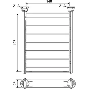 Výměník tepla, vnitřní vytápění VALEO 811688