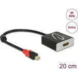Delock Adaptér mini Displayport 1.2 samec > HDMI samice 4K 60 Hz aktivní - 62735