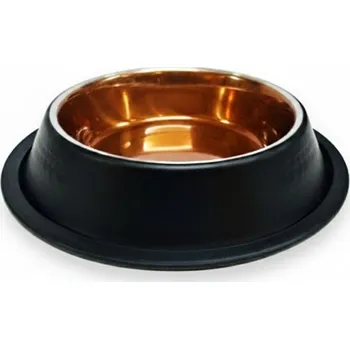 Miska pro psa Miska nerez stabilní černá/měď 0,2 l