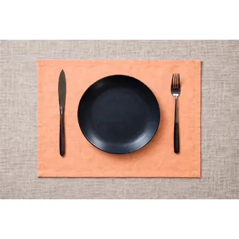 prostírání Tom Linen prostírání Meruňková 30x40 cm