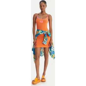 Dámské šaty Billabong Letní šaty Sunkiss EBJFD03001 Oranžová Slim Fit XL