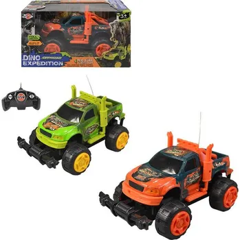 autodráha RC Auto Dino off-road na vysílačku 27MHz plná funkce na baterie 2 barvy