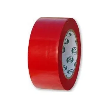 HASOFT F33 PVC páska maskovací / značkovací profi 50 mm/33 m červená