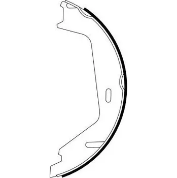 Brzdová čelist Sada brzdových čelistí, parkovací brzda PAGID H9705N