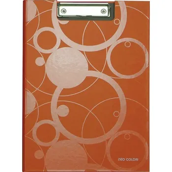 Dvojdeska s klipem uzavíratelná NEO COLORI oranžová