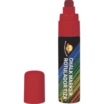 Tekutá křída – červený popisovač na tabule