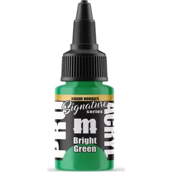 Modelářská barva Pro Acryl Rogue Hobbies Bright Green - 22ml