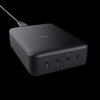 Adaptér k notebooku TRUST napájecí adaptér MAXO 240W 4-PORT USB-C DESK CHARGER 25413