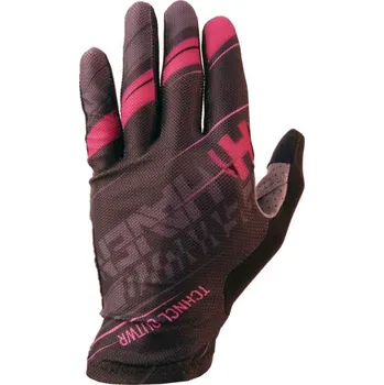 Cyklistické rukavice rukavice HAVEN PENNUTO LONG černo/růžové