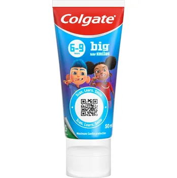 zubní pasta Colgate Kids Big Smiles dětská zubní pasta pro děti 6–9 let