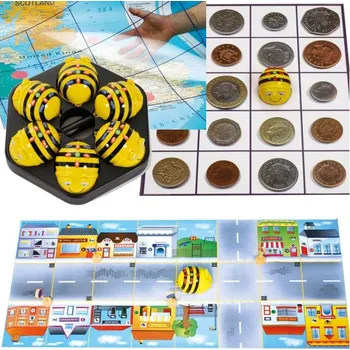 Robot Bee-Bot® Včelka - Třídní sada 6 kusů + 4x podložka