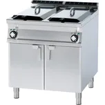 Fritéza plynová dvojitá 0,83 kW/l, 18+18 l s podestavbou | RM -