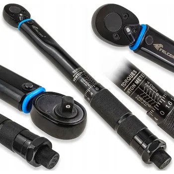Klíč FALCON Momentový klíč 1/4" 2–24 Nm s aretací – Cr-V