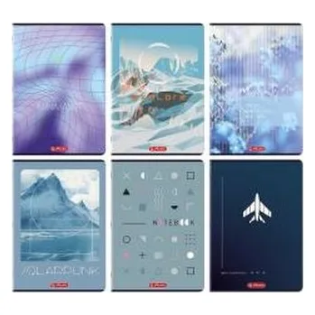 Set školních potřeb Zeszyt A4/96K kratka mix (5szt) HERLITZ